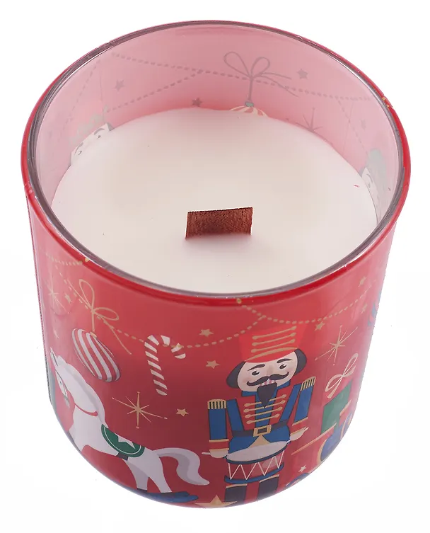 Ароматизированная свеча в стакане Щелкунчик с крышкой  (Magical Gift with lid) (150г) 3131399 — 4