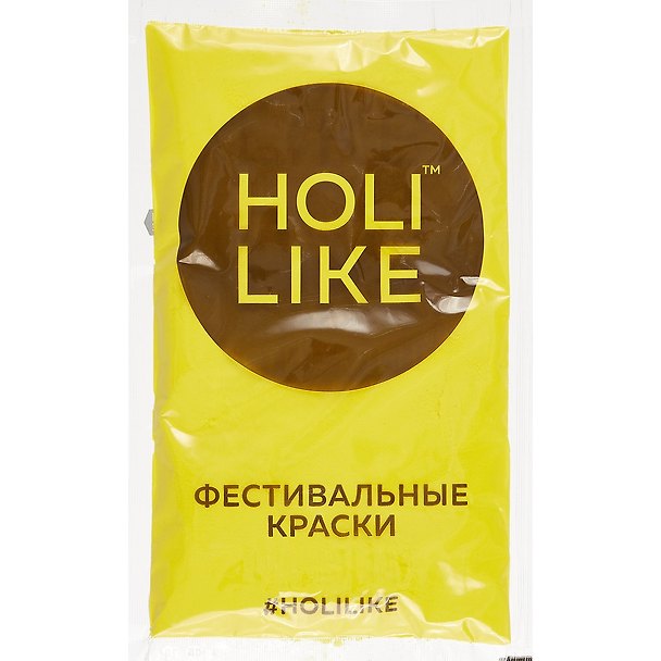 Фестивальные краски «Holi Like», желтый 2742191 — 1