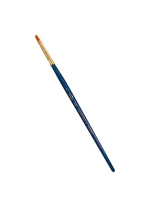 Кисть художественная Галерея, синтетика, плоская, короткая ручка №2, Гамма
