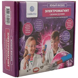 Набор для опытов и экспериментов Intellectico Электромагнит своими руками 215
