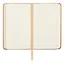 Записная книжка А6- 96л кл. "JOY BOOK. Крем-брюле" 7БЦ, иск.кожа, тонир.форзац, тонир.блок, скругл.углы, сшит.блок, ляссе, резинка, карман на задн.форзаце — 3070172 — 2