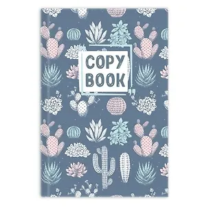 Тетрадь А5, 96л. клетка, Феникс+ КАКТУСЫ 7БЦ под глянц. пл, клетка, офсет, сшивка  48070 353369