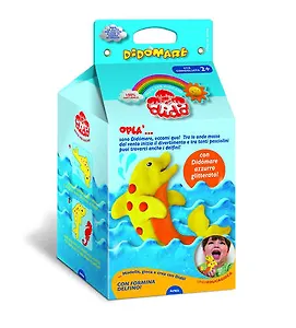 Набор для творчества DIDO Mare Набор д/лепки (паста 3цв*50 гр. + голуб.с блест.)*100гр, инструм