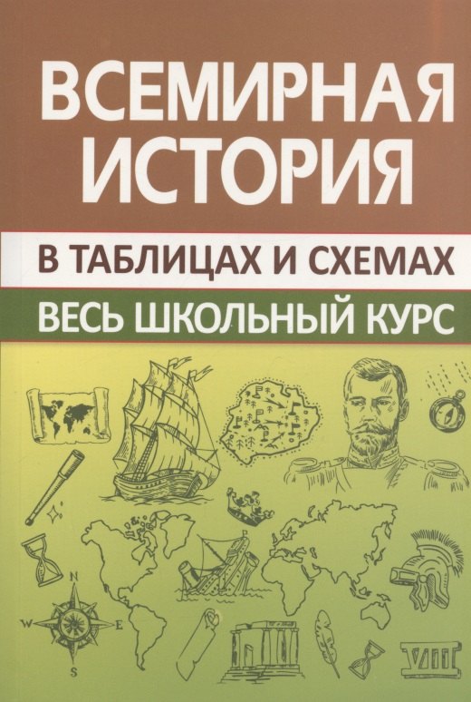 

Всемирная история. Весь школьный курс в таблицах и схемах