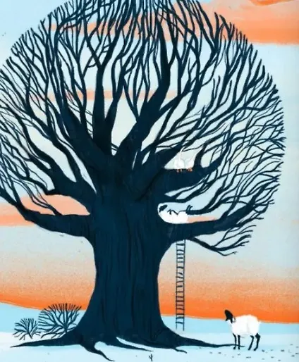 Книга Хендрика, овечка, которая забралась на дерево (Тине Мортир) — 3