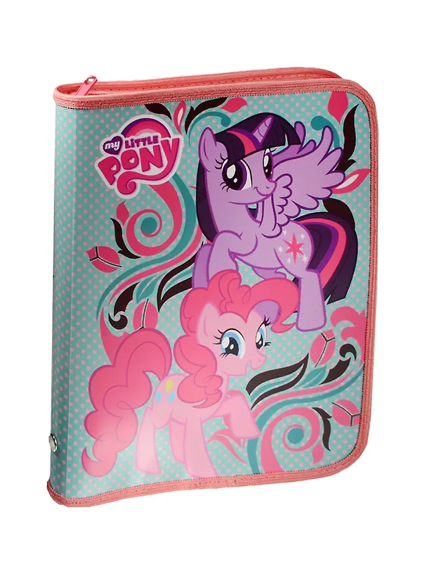 Папка для тетрадей А5 "My Little Pony" на молнии с трех сторон, My Little Pony 240512 — 1