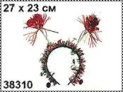 Ободок "Сердечки" (38310) (ассорт.) (Дрофа-Медиа)