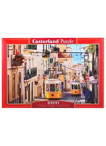 Пазл Лиссабонские трамваи. Португалия, 1000 деталей Castor Land C-104260