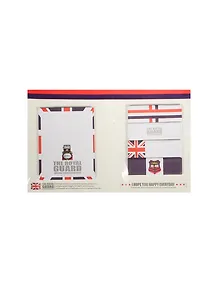 Стикер Англия белый (003119) (Карамба)