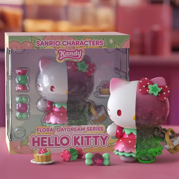 Коллекционная фигурка Mighty Jaxx Hello Kitty Floral Daydream Series (19см) (71167) 3141525 — 7