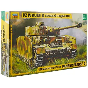 Сборная модель ЗВЕЗДА Немецкий танк T-IV G