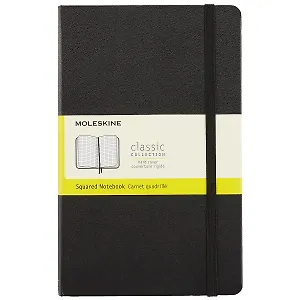 Книга для записей Moleskin Classic Expended Large, чёрная, 200 листов, А5