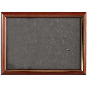 Рама 21*30 пластиковая, цв. Коричневый, со стеклом, Двуреченский