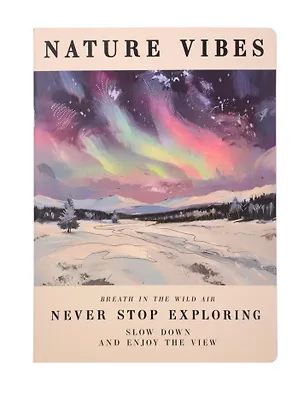 Тетрадь А4- 40л кл. "JANE. Nature Spirit" скрепка, мел.картон, мат.ламинация, тиснение фольгой 3117439