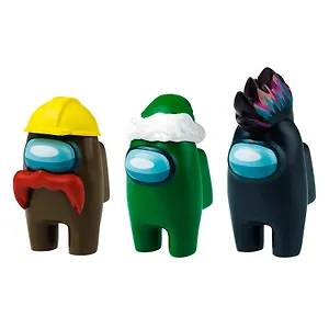 Набор фигурок Among Us серия 3 (герой в зеленой шапке), (4х15х21), (AU2320A)