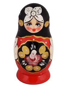 Матрешка 5 предм. "Узор", арт. С-6 (170)