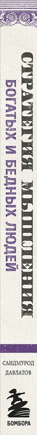Книга Стратегия мышления богатых и бедных людей (Саидмурод Давлатов) — 3
