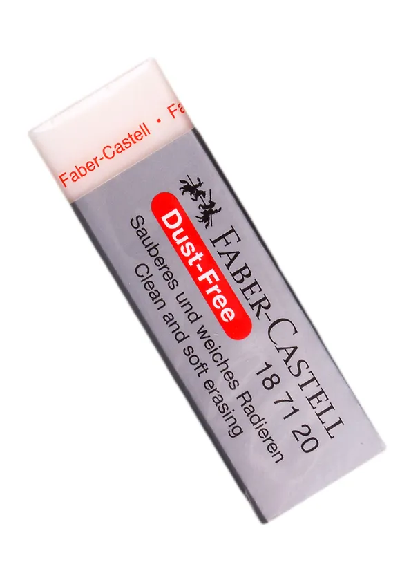 Ластик "Dust free" 62х21,5х11,5 мм, Faber-Castell 214046 — 2