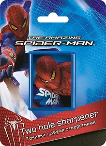Точилка 2отв. "Spiderman" блистер, Disney