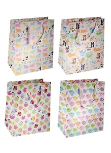 Пакет подарочный бумажный А4 26*32*12.5 "Персонажи", дет., мат. ламинат, Kairui