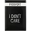 Обложка для паспорта I dont care (ПВХ бокс) (ОП2021-282) — 2878269 — 1