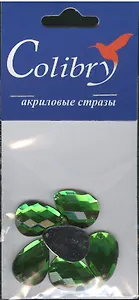 Стразы акриловые Colibry 20 (W13-18) (каплевидные) (13х18 мм) (упаковка)