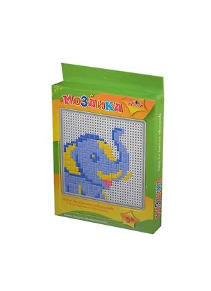 Мозаика пласт. А5 Слон (C2429-10) (набор для творчества) (5+) (коробка) 2414089