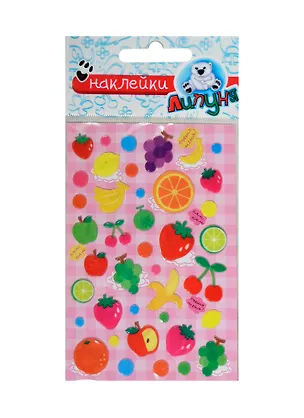 Н Фрукты (CPS009) (Воздушные наклейки) 2256936