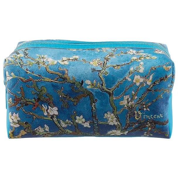 Косметичка на молнии Винсент Ван Гог Ветка миндаля (16х8) (ПВХ бокс) (12-11835-vincent) 2682918 — 2