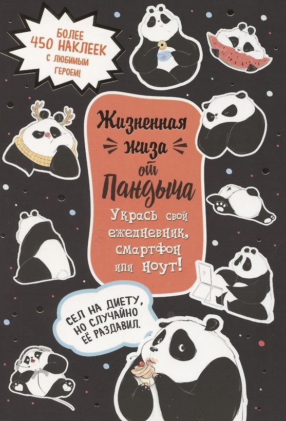 Книга Наклейки от Пандыча. Укрась свой ежедневник, смартфон или ноут () — 1