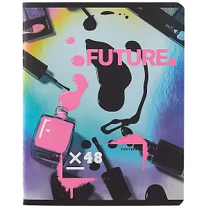 Тетрадь в клетку BG, Future pink, 48 листов, в ассортименте