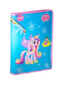 Папка для тетрадей А4  Attack" на молнии с трех сторон, Proff