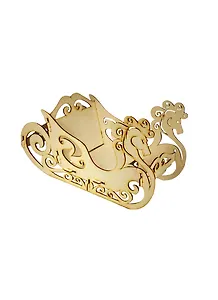 Конфетница Сани-кони средние сборные (12519) (игрушка из дерева)