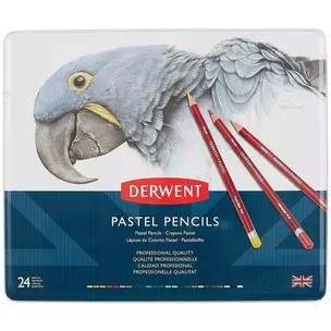 Пастельные карандаши «PastelPencils», Derwent, 24 цветов — 219318 — 1