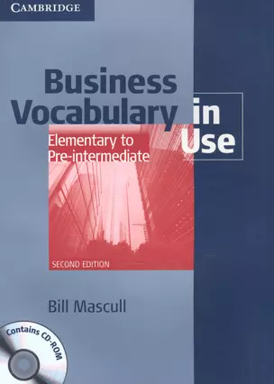 Business Vocabulary in Use Elementary to Pre-Interm + CD — 2566225 — 1