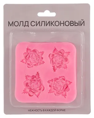 Силиконовый молд Цветы 1 3087850