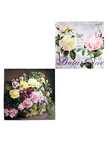 Набор салфеток для декупажа Цветы 8 (НСД2139) (2шт) (упаковка)