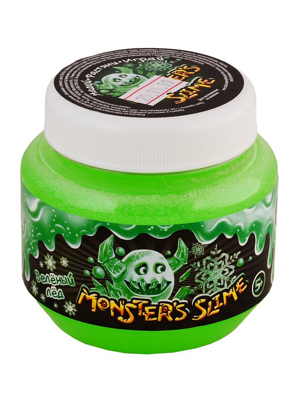 Игрушка-слайм «Зелёный лед» Monster's Slime 2770534 — 1