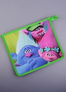 Папка для тетрадей "Тролли" А5 на молнии