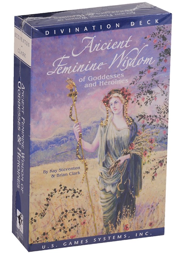 Книга Таро Аввалон, Ancient Feminine Wisdom Premier Edition Древняя Женская Мудрость Премьер (со скатертью раскладом) (к () — 1
