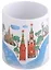 Кружка Карта Москвы (керамика) (330мл) (mug101) (Magniart) — 2927196 — 3