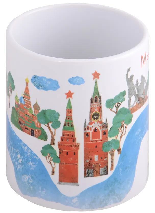 Кружка Карта Москвы (керамика) (330мл) (mug101) (Magniart) 2927196 — 3