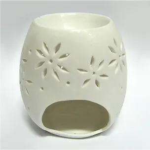 Аромалампа керамическая белая (N293) (10см) 2367964