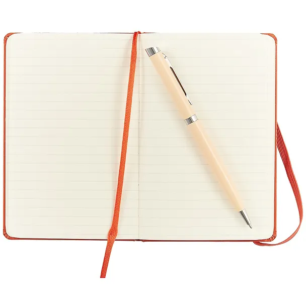 Записная книжка «Classic Pocket» А6, 96 листов в линейку, оранжевая, Moleskine 242492 — 3