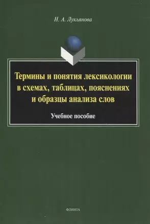 Термины и понятия лексикологии в схемах, таблицах, пояснениях и образцы анализа слов Учебное пособие — 3068032 — 1