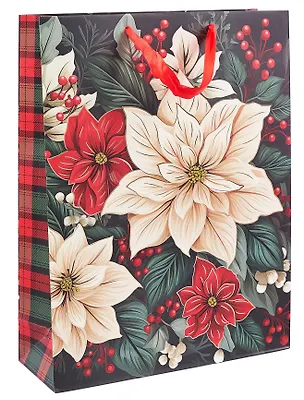 Пакет А3 32*42*11,5 "Зимние цветы" НГ, бум.мат.ламинат 3104057