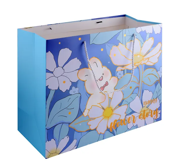 Пакет А3 33*46*10 "Flower story" горизонт, дет., бум.мат.ламинат 3015833 — 5