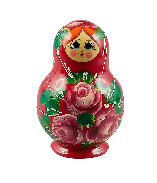 Матрешка-фонарик 5 в 1 (Цветы) (12см) (М05-0012-1АУ) 3050019 — 5