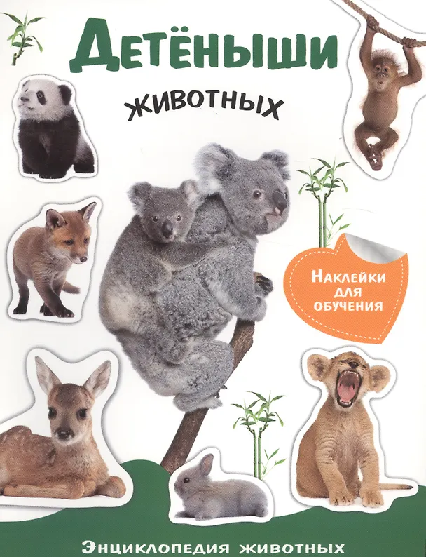 Книга Детеныши животных (Евгения Позина) — 1