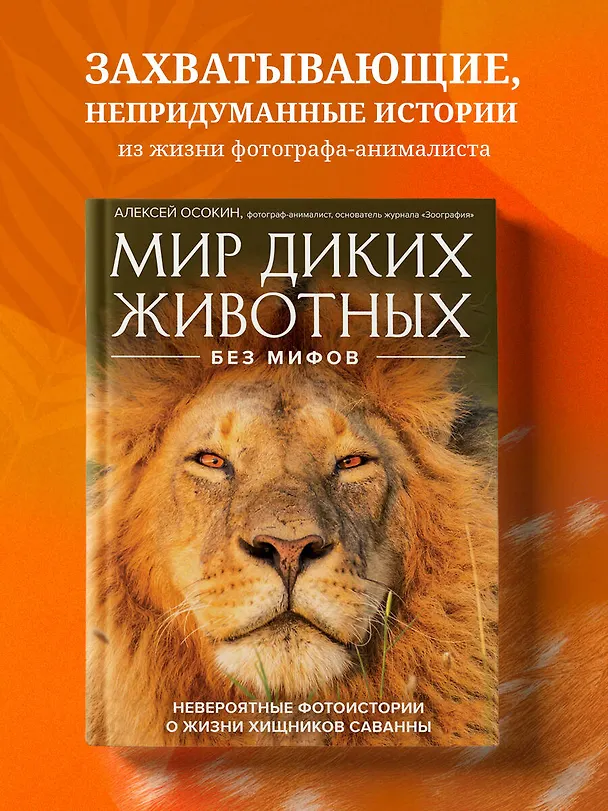 Книга Мир диких животных без мифов. Невероятные фотоистории о жизни хищников саванны (Алексей Осокин) — 5